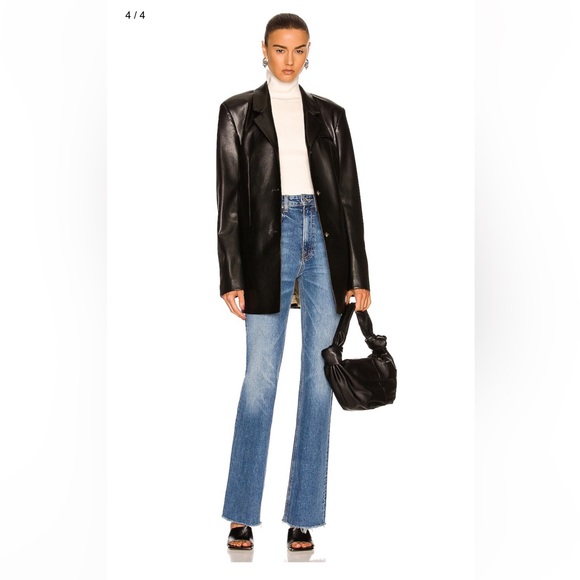 Sold out GRLFRND Sara High Rise Boot Cut denim jeans size 27 - Picture 1 of 3